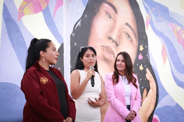 Inauguración de murales e inversión en infraestructura en Mineral de la Reforma y Mineral del Monte