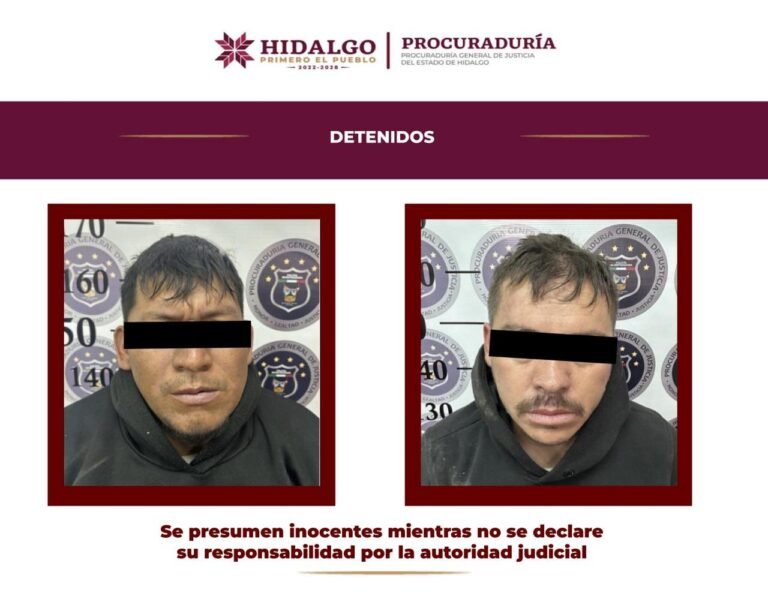 Golpe al narcomenudeo; AIC asegura 7 mil 500 dosis de droga y detiene a dos hombres en Tlaxcoapan