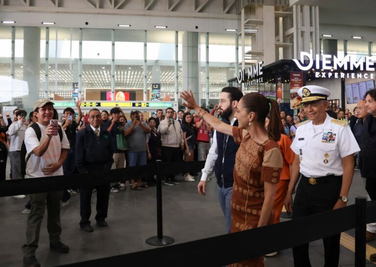 Sheinbaum inauguró primera fase del Aeropuerto de la Ciudad de México