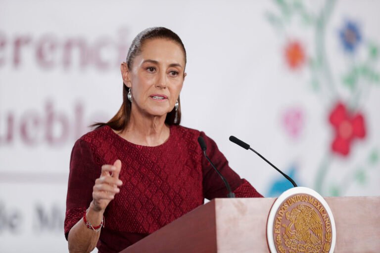 Sheinbaum agradece el «apoyo» de López Obrador