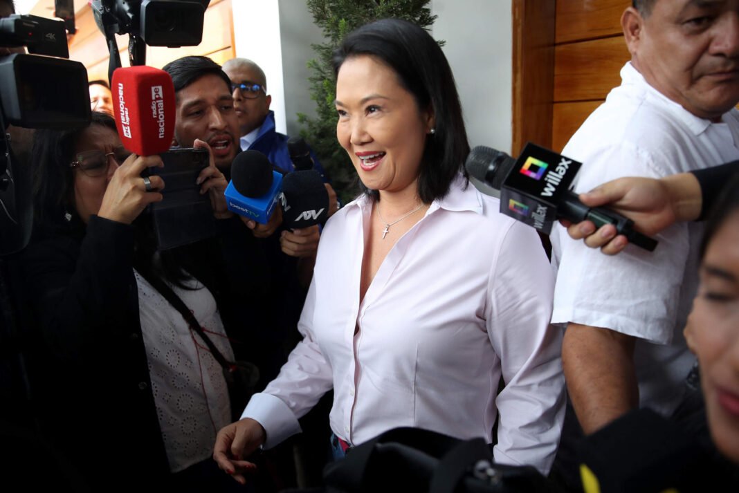 Keiko Fujimori expresa