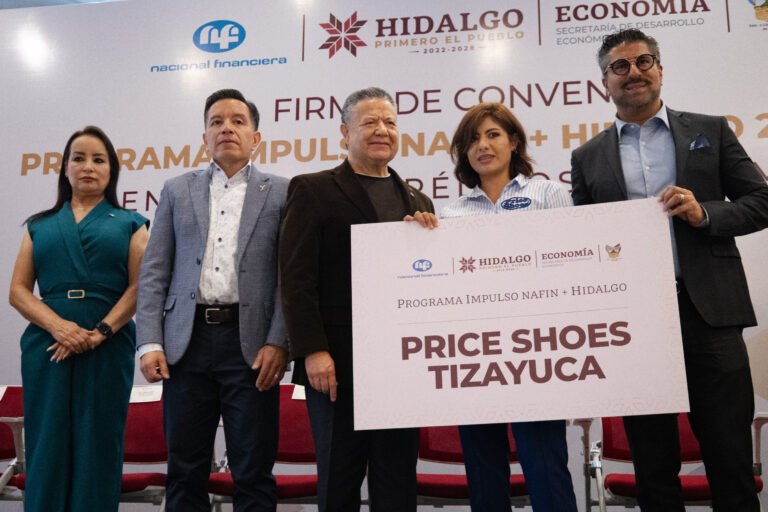 Impulso Nafin+Hidalgo 2026-2027: Firma de convenio y entrega de financiamientos 