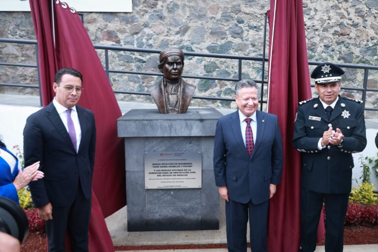 Gobierno de Hidalgo entrega instalaciones para bomberos y Protección Civil