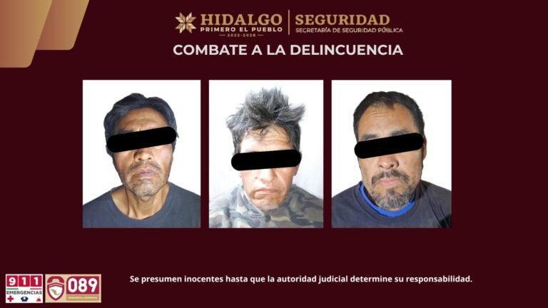 La SSPH inhabilitó dos puntos de venta de droga; 3 detenidos