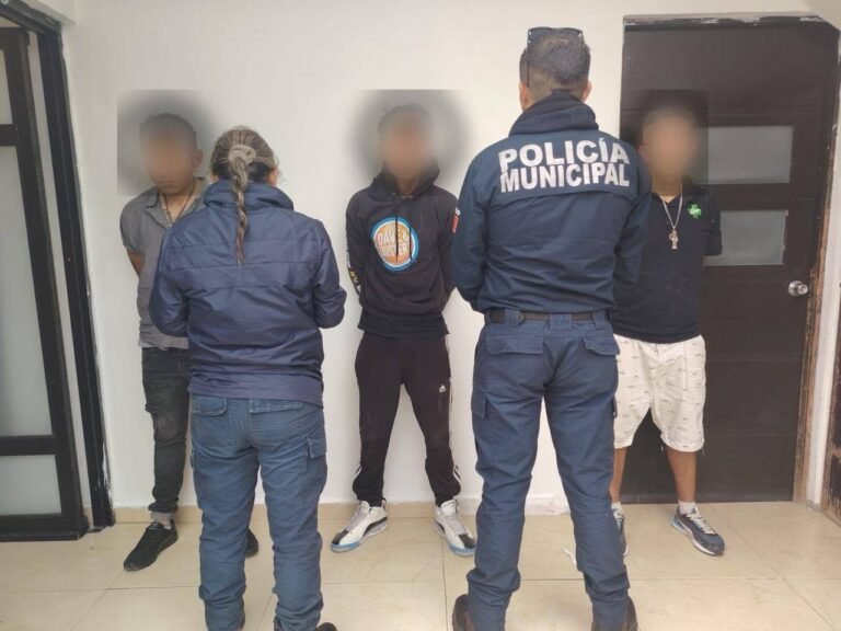 Importantes detenciones de policía en Mineral de la Reforma