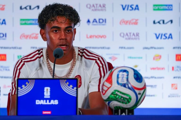 Yamal: «No me preocupa el gol, algo especial y acepto el reto»