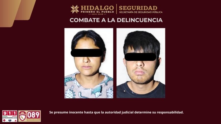 Desmantelan punto de narcomenudeo en Tizayuca y capturan a dos