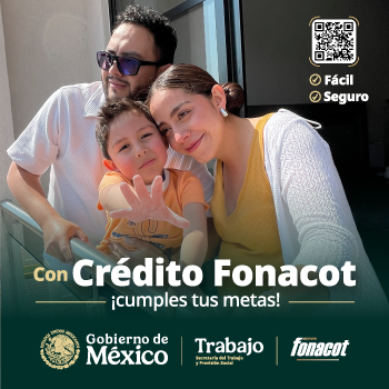 Crédito Fonacot - Lateral Arriba
