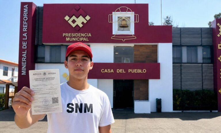 Convocan a trámite de Cartilla del Servicio Militar en Mineral de la Reforma