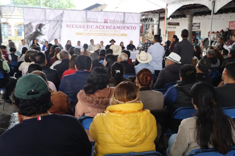 Regresar con respuestas fortalece la confianza ciudadana: realiza Segobh mesas de acercamiento en Huasca 