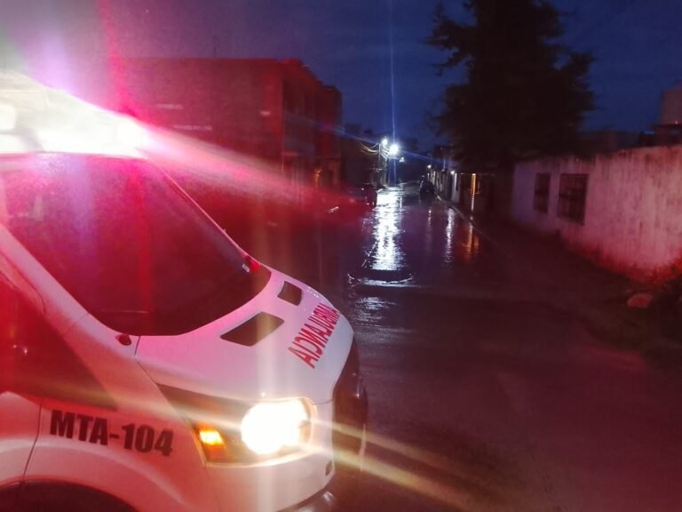 Bomberos de Tula atienden afectaciones tras tormenta del 5 de julio