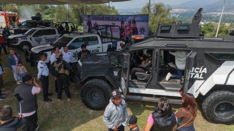 Realizan actividad informativa ‘Ciudad Policía’ con estudiantes de primaria