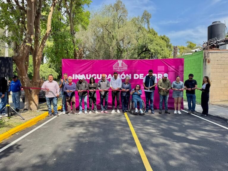 Rehabilitan avenida Tolteca en San Marcos