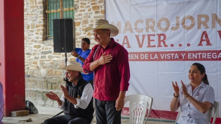 INICIAN LAS MACROJORNADAS DE SALUD VISUAL EN HUEJUTLA: LLEVARÁN BIENESTAR A LOCALIDADES VECINAS DE IXCATLÁN, TEPEXITITLA Y CALMECATE.