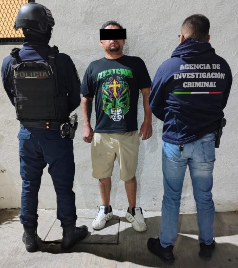 Detienen en Mineral de la Reforma a sujeto buscado por homicidio calificado