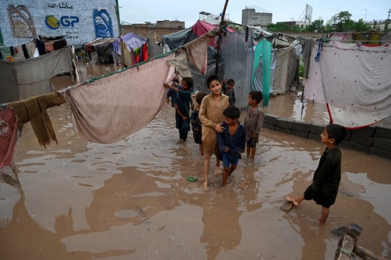 Las lluvias monzónicas dejan al menos 23 muertos en Pakistán