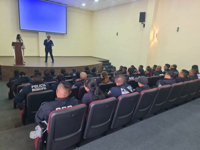 Capacitan a elementos policiacos de Zempoala en “Prevención del Delito de Abuso de Autoridad y Tortura”