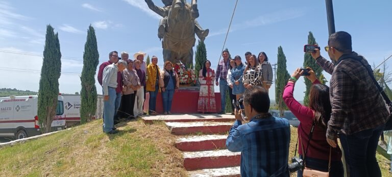 Conmemoran los 147 años del nacimiento de Emiliano Zapata