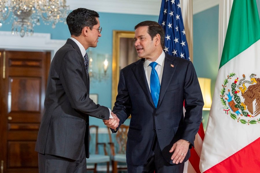 Rubio recibe al canciller de México en medio de diálogo para alcanzar un acuerdo comercial