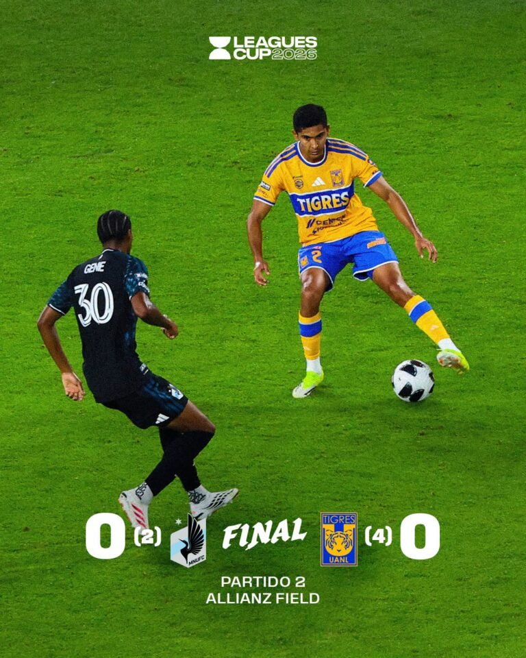Tigres sobrevive en el Allianz Field y se lleva el punto extra en penales frente a Minnesota