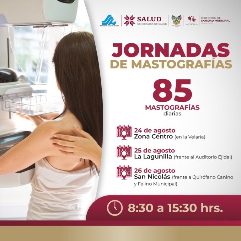 Tulancingo fortalece acciones de prevención y promoción de la salud