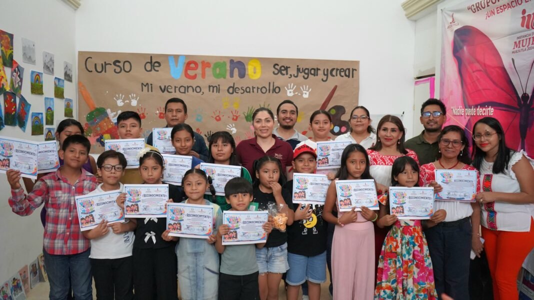 NOTA 2 Concluyen cursos de verano en espacios municipales - CORTESÍA