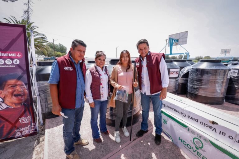 Reciben 5 mil familias apoyos de Agua para el Bienestar