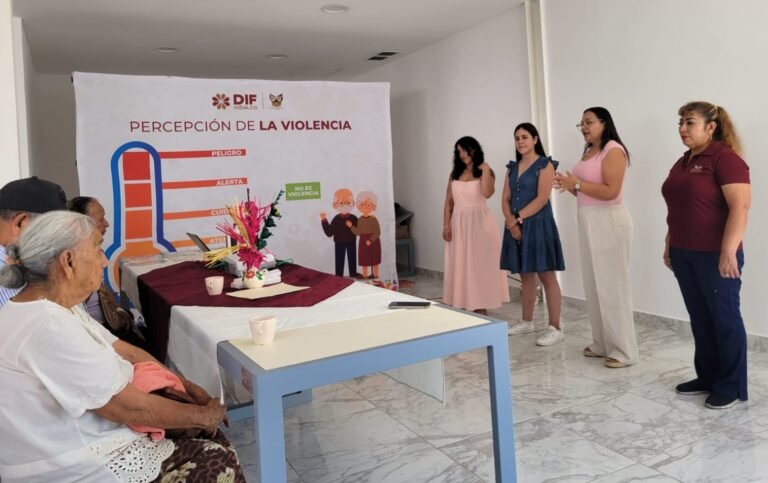 DIF HUEJUTLA Y DIF HIDALGO COLABORAN EN TALLERES SOBRE DERECHOS DE ADULTOS MAYORES