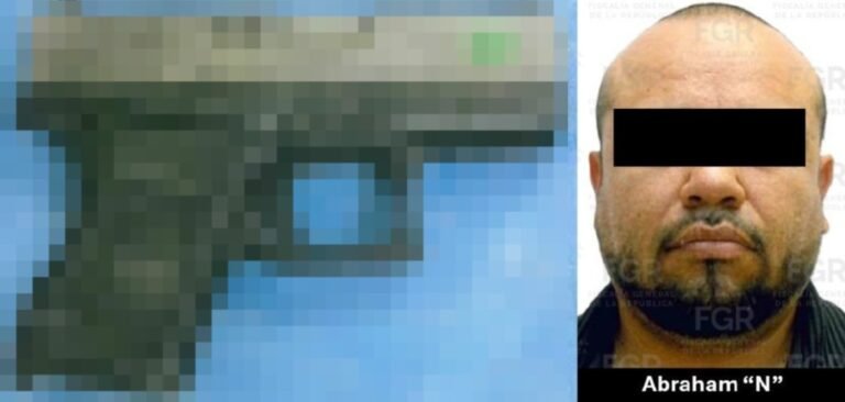 Lo atraparon con armas, cargadores y balas; va más de 7 años a prisión