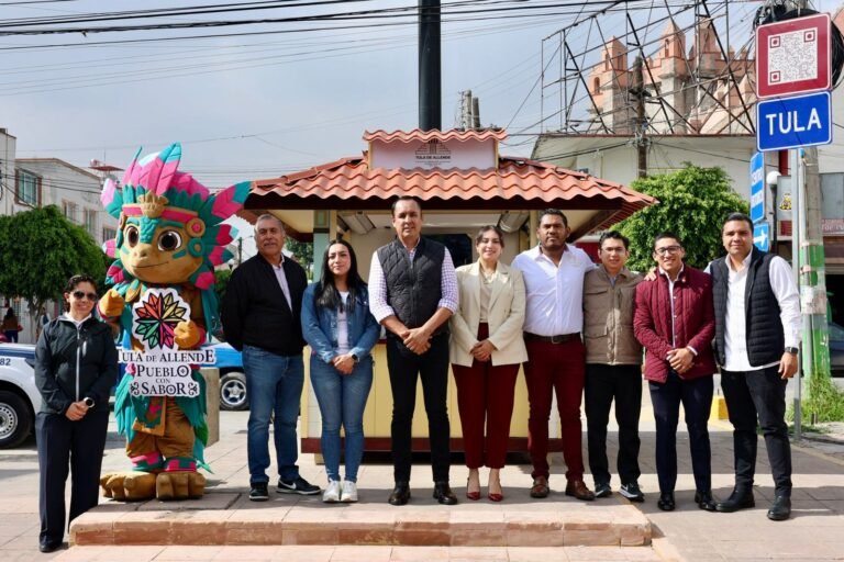 Inauguran módulo de atención turística en el centro de Tula de Allende