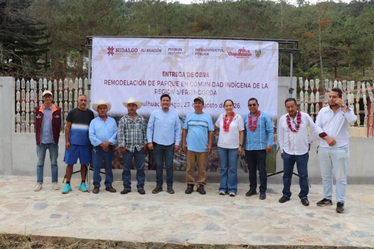 Chapulhuacán cuenta con nuevo espacio para la convivencia comunitaria
