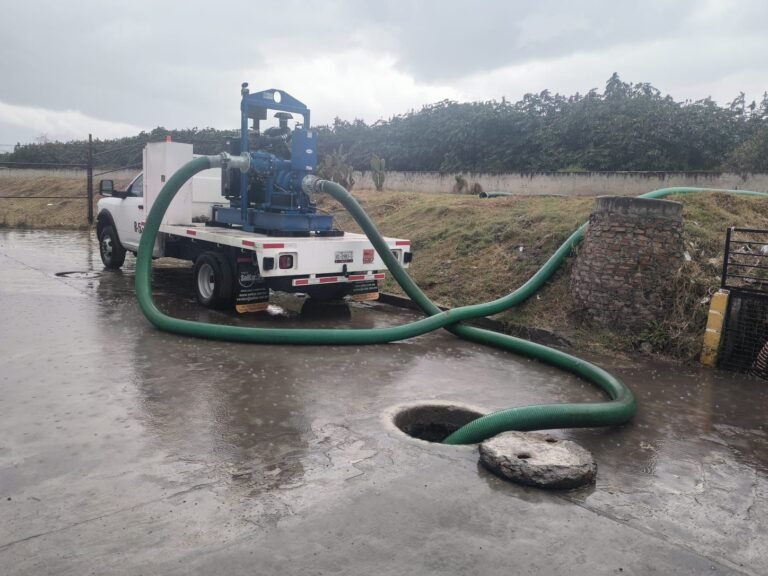 Lluvia moderada en Mineral de la Reforma: SSC y Protección Civil monitorean el cárcamo de Tuzos