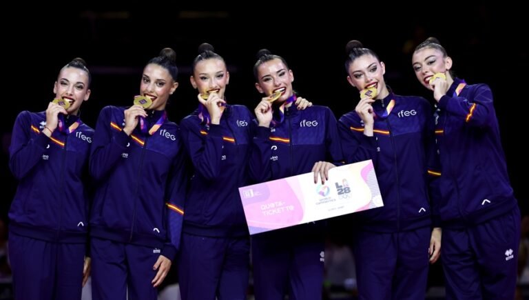 El conjunto español de rítmica toca el cielo con un oro mundial histórico 35 años después