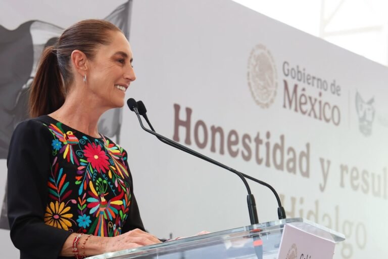 Asegura Claudia Sheinbaum que los programas sociales benefician a más de un millón de hidalguenses