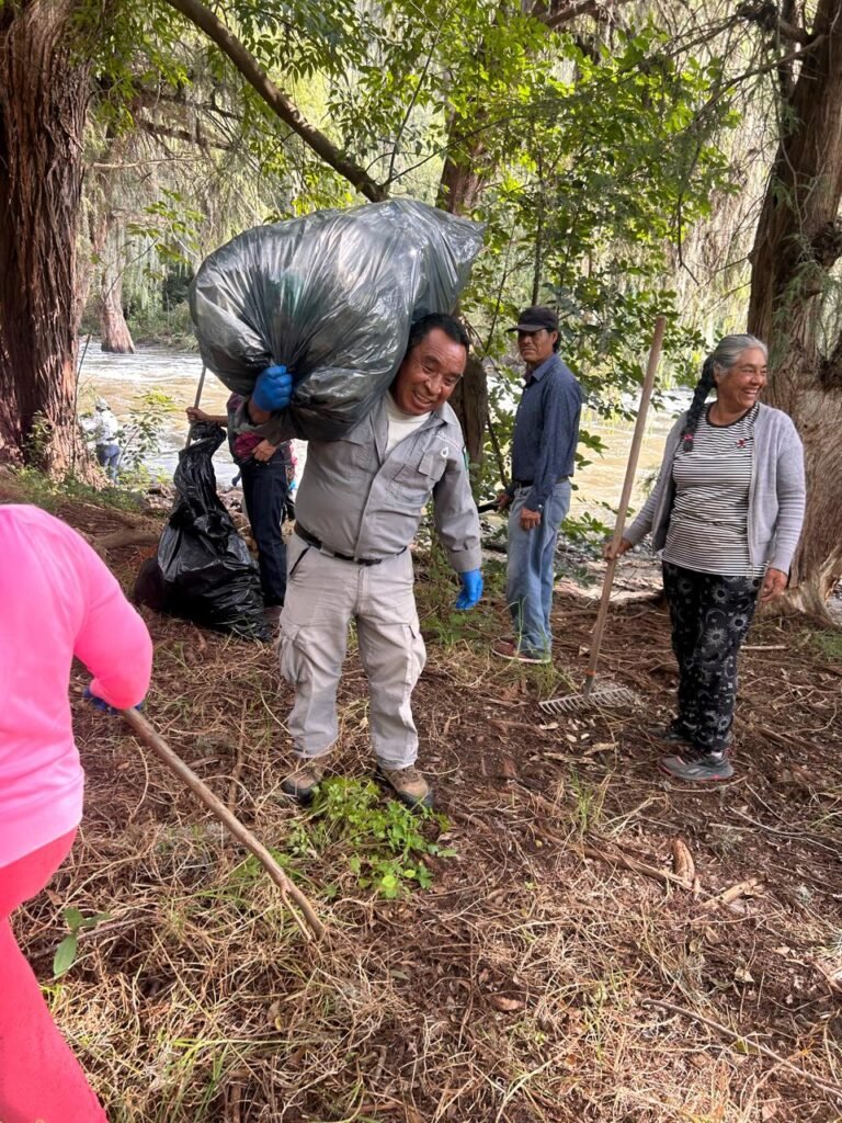Conagua se suma en Jornada de Limpieza en área de influencia del río Tula