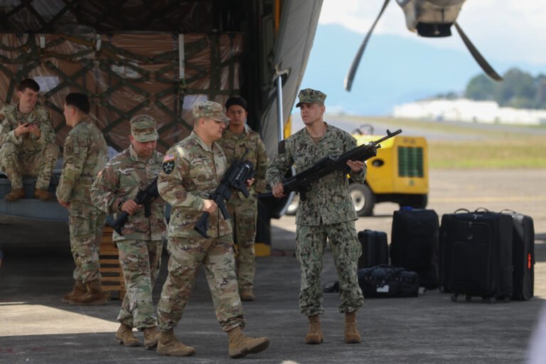 Guatemala recibe armas de EE.UU. por 5 millones de dólares