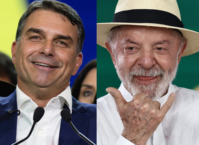 Lula y Flávio Bolsonaro se mantienen en empate técnico