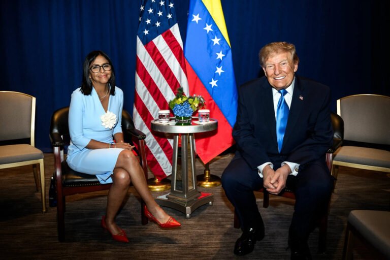 Trump y Rodríguez sellan su alianza con un encuentro inédito 