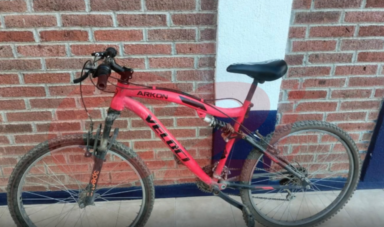 Recuperan bicicleta robada mediante sistema de videovigilancia aérea