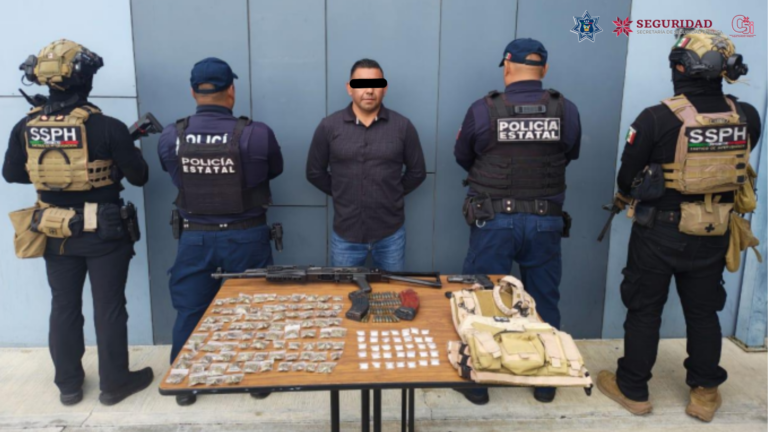 Atoran a generador de violencia con marihuana, cristal y arma