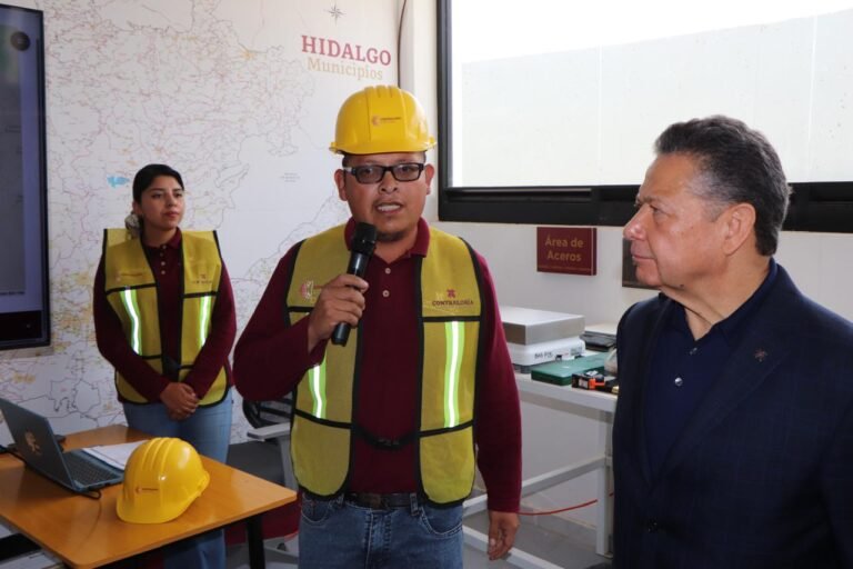 Con tecnología y ciencia, la Contraloría verifica calidad de materiales de la obra pública