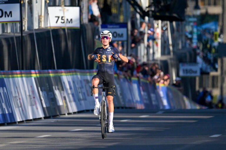Noval el campeón mundial júnior de ciclismo en ruta