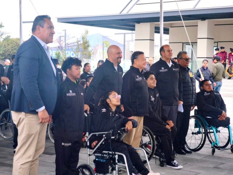 Abanderan a Hidalgo para la Paralimpiada Nacional Conade 2026