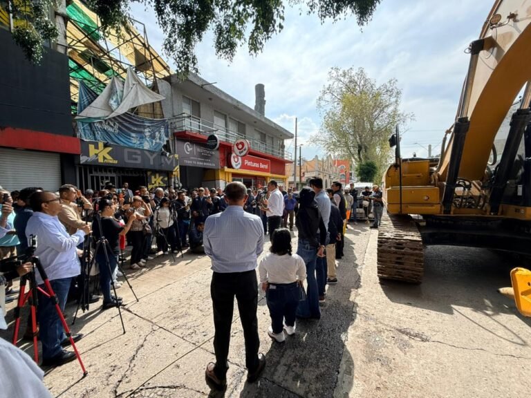 Arranca la reconstrucción integral de la Av. Melchor Ocampo en Tula