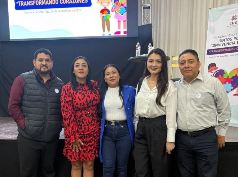LA PROCURADURÍA MUNICIPAL DE HUEJUTLA PARTICIPÓ EN EL CONGRESO ESTATAL JUNTOS POR LA CONVIVENCIA ESCOLAR