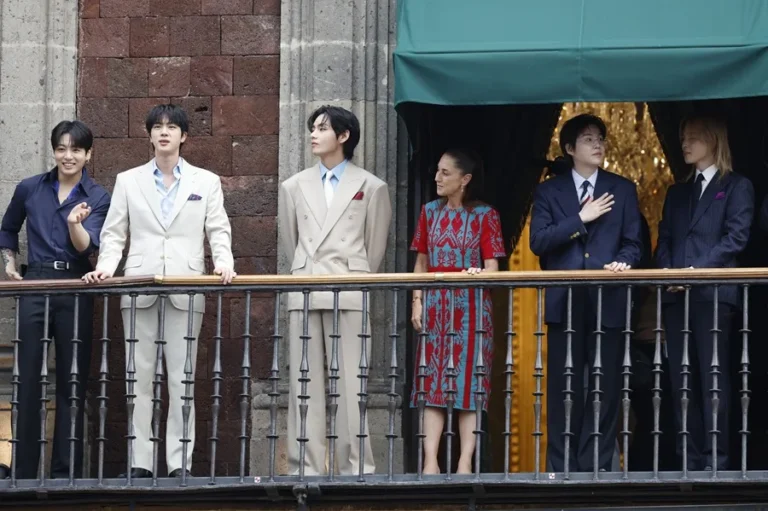 Sheinbaum confirma regreso de BTS a México en 2027