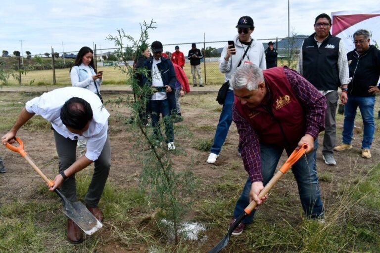 Realizan en Tepeapulco jornada de reforestación