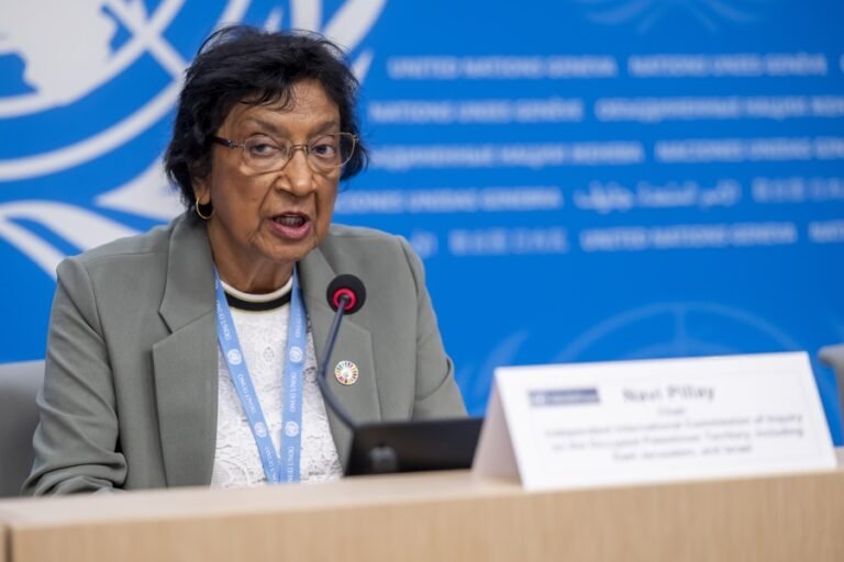 La jurista sudafricana Navanethem «Navi» Pillay, Premio Nobel de la Paz 2026
