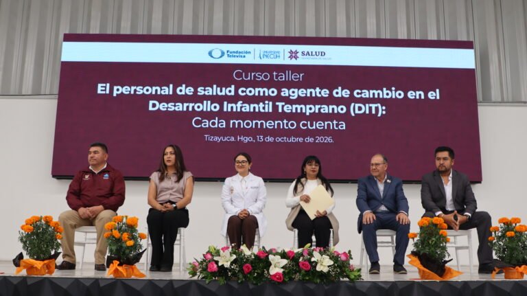Capacitan a personal de salud en atención integral a infancias