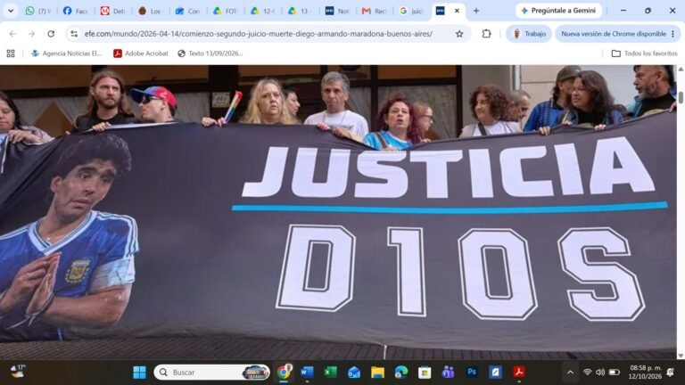 El juicio por la muerte de Maradona sigue con alegatos de las querellas de dos hijos